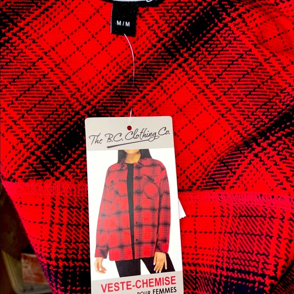 Women’s Plaid Sweater Jacket - Picture 5 of 5